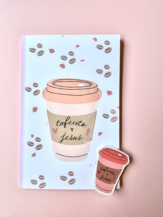 Cafecito y JesΓΊs β Christian Notebook for Prayer, Bible Study & Daily Journaling