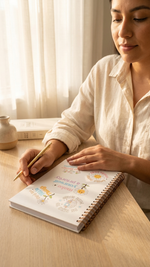 Make Yourself a Priority | Affirmations Spiral Notebook