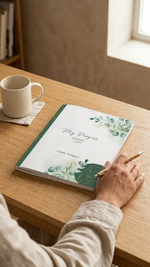 My Prayers journal for women, 8.5 x 11 matte cover