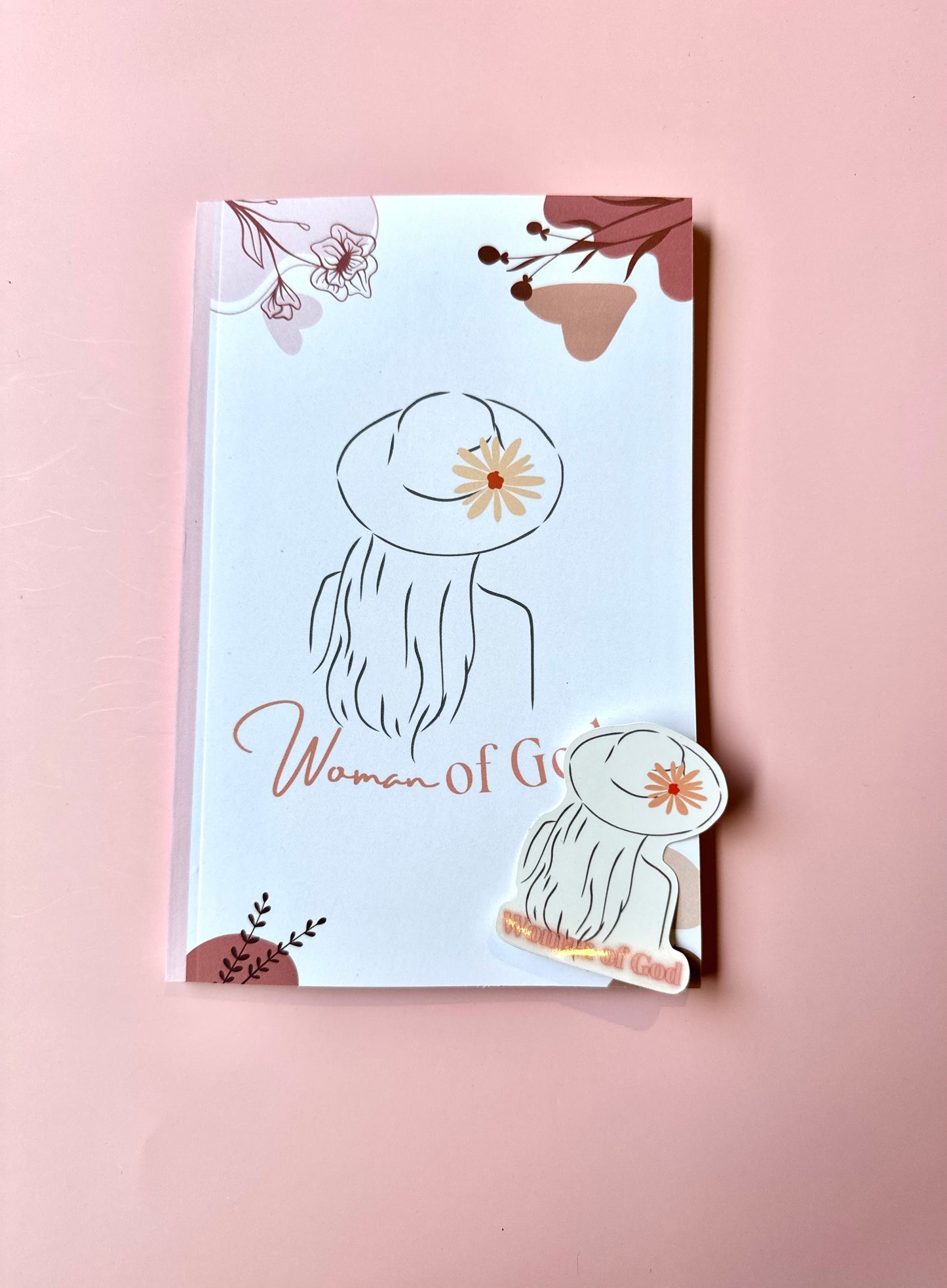 Woman Of God – Christian Notebook & Sticker Set