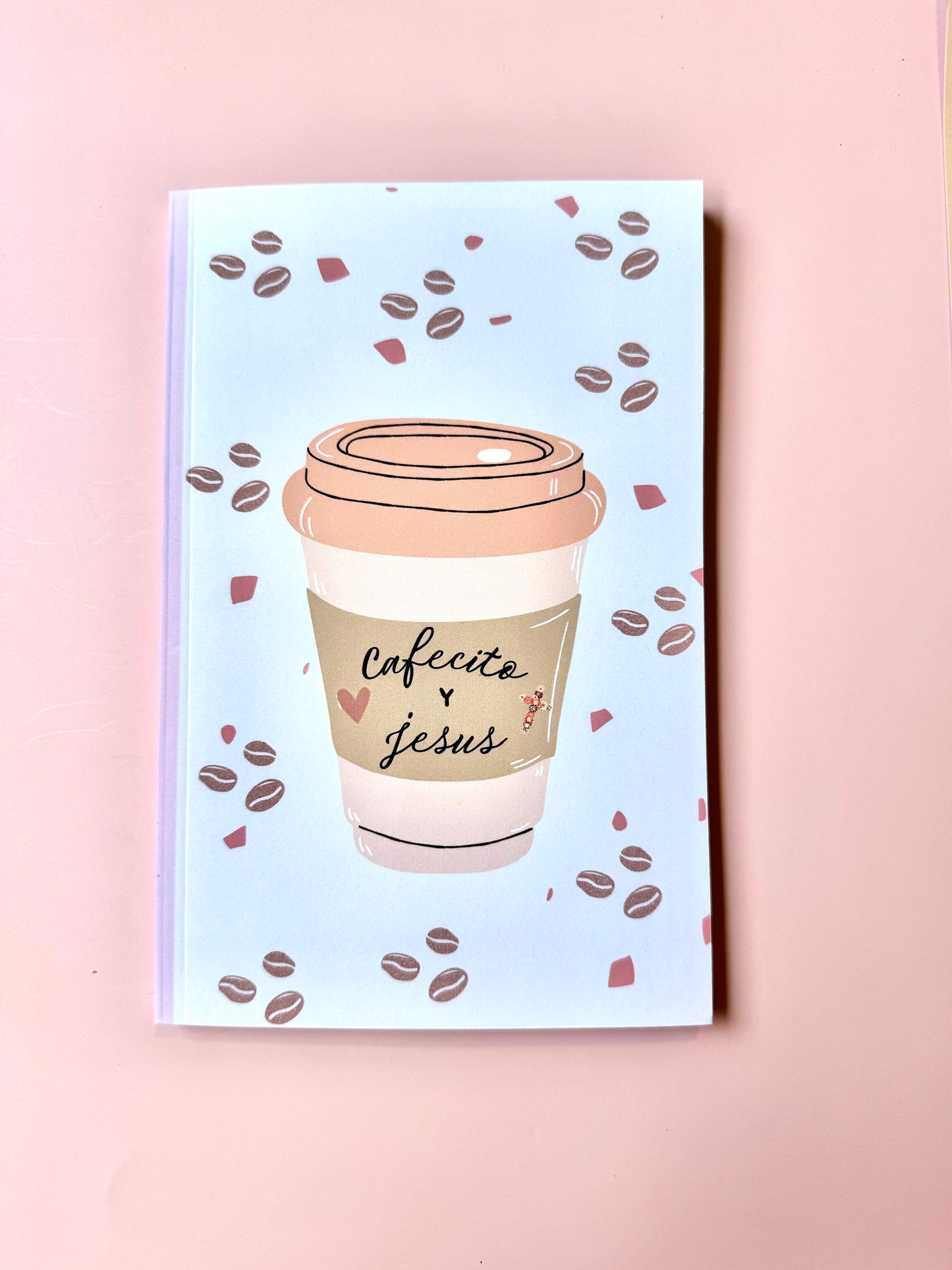 Cafecito y Jesús – Christian Notebook for Prayer, Bible Study & Daily Journaling