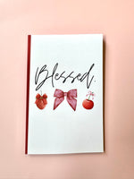 Blessed β Christian Notebook & Sticker Set | Faith-Based Stationery Gift Set