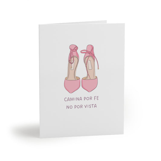 Camina por Fe no por Vista Card