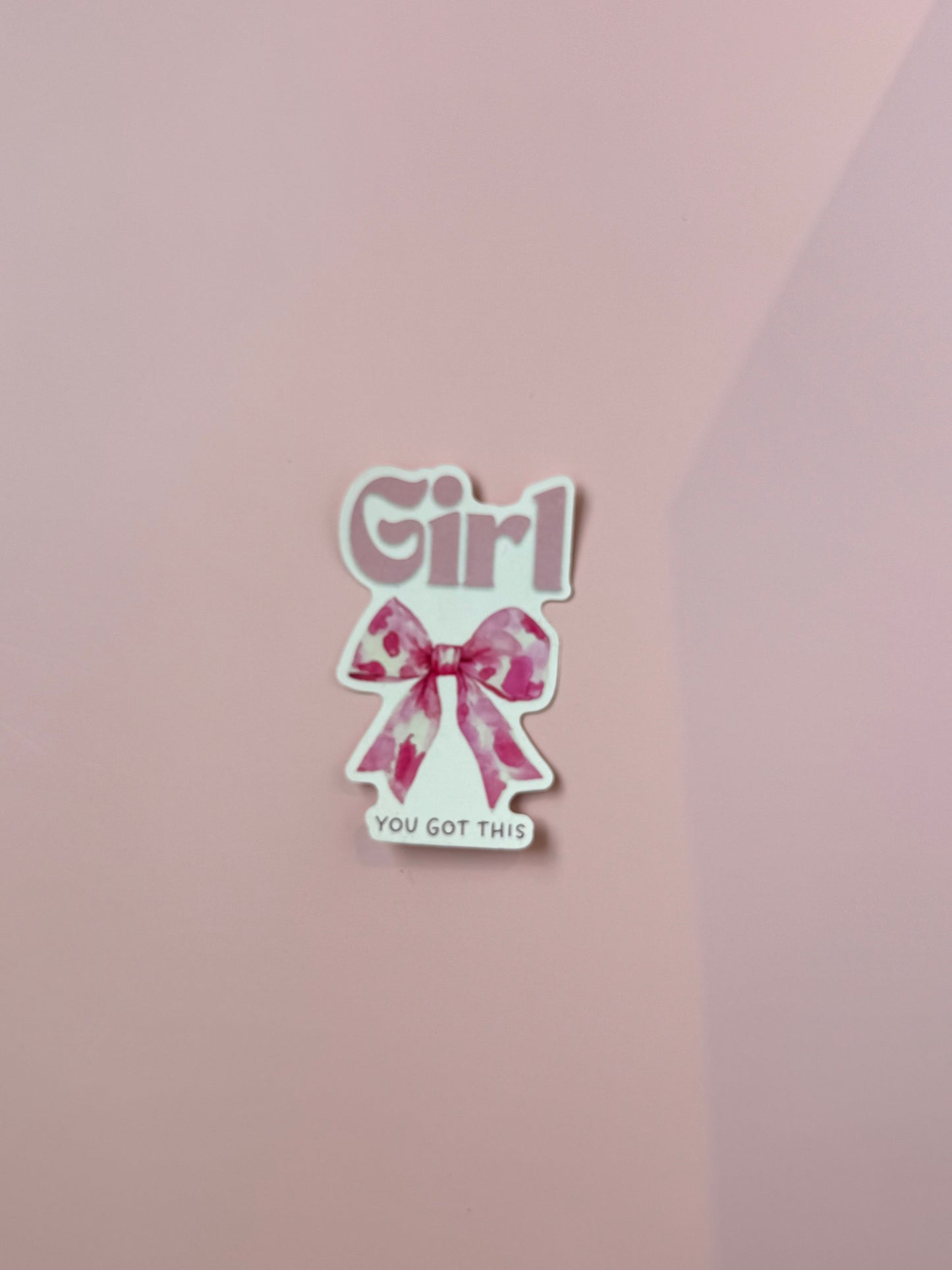 Girl, You Got This – Christian Affirmation Notebook & Sticker Set | Christian Stationery