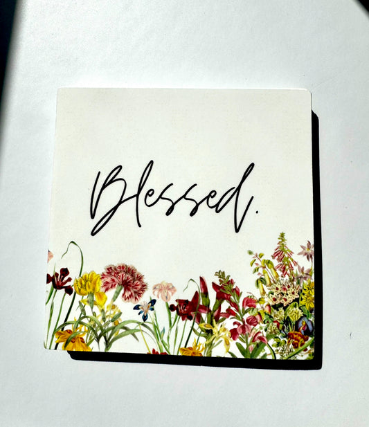 Blessed Christian Sticker