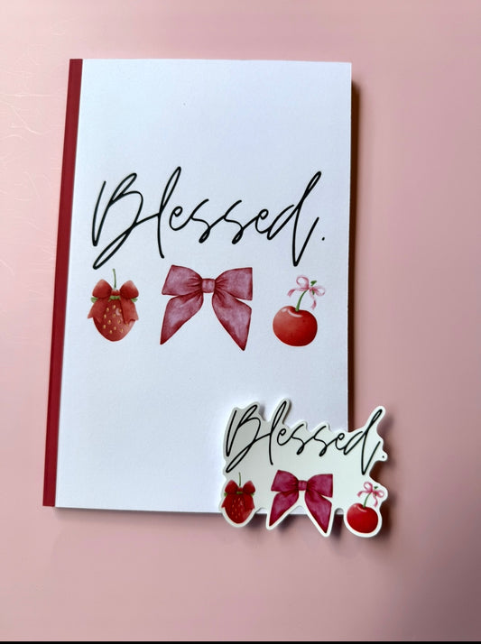 Blessed – Christian Notebook & Mug Set