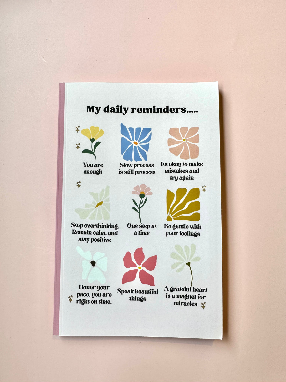My Daily Affirmations Notebook – Faith-Filled Journal for Prayer, Journaling & Bible Study