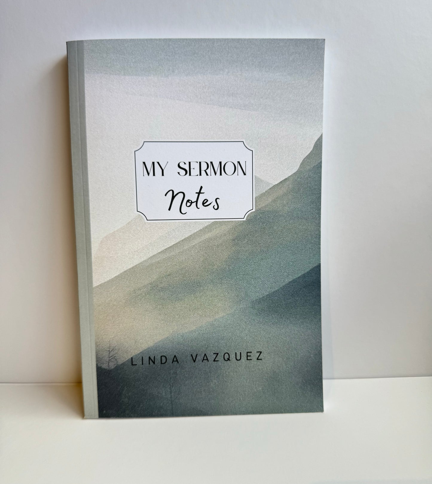 My Sermon Notes Journal for Men | Record, remember , and reflect on each week's sermon