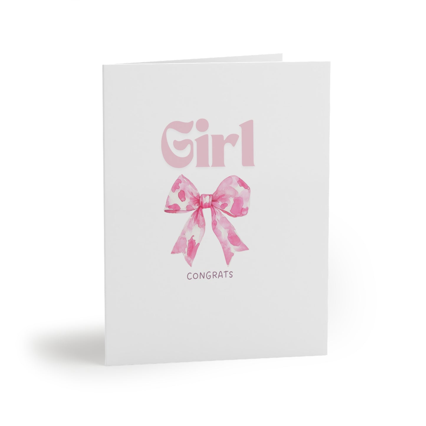 Girl Congrats Card