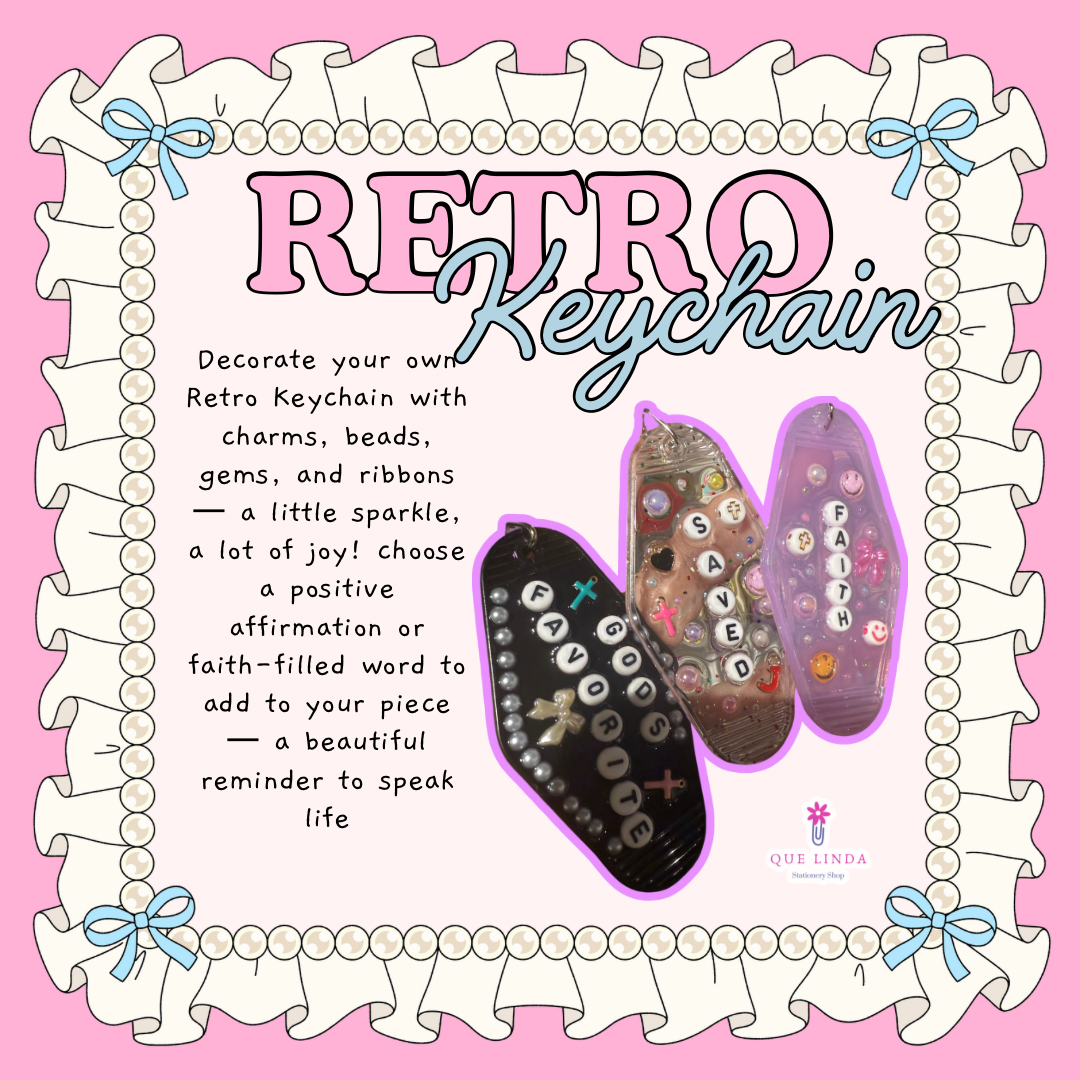 The Creative Decorating Workshop โ Canvas or Retro Keychain (Dec 26 | 4โ5:30 PM