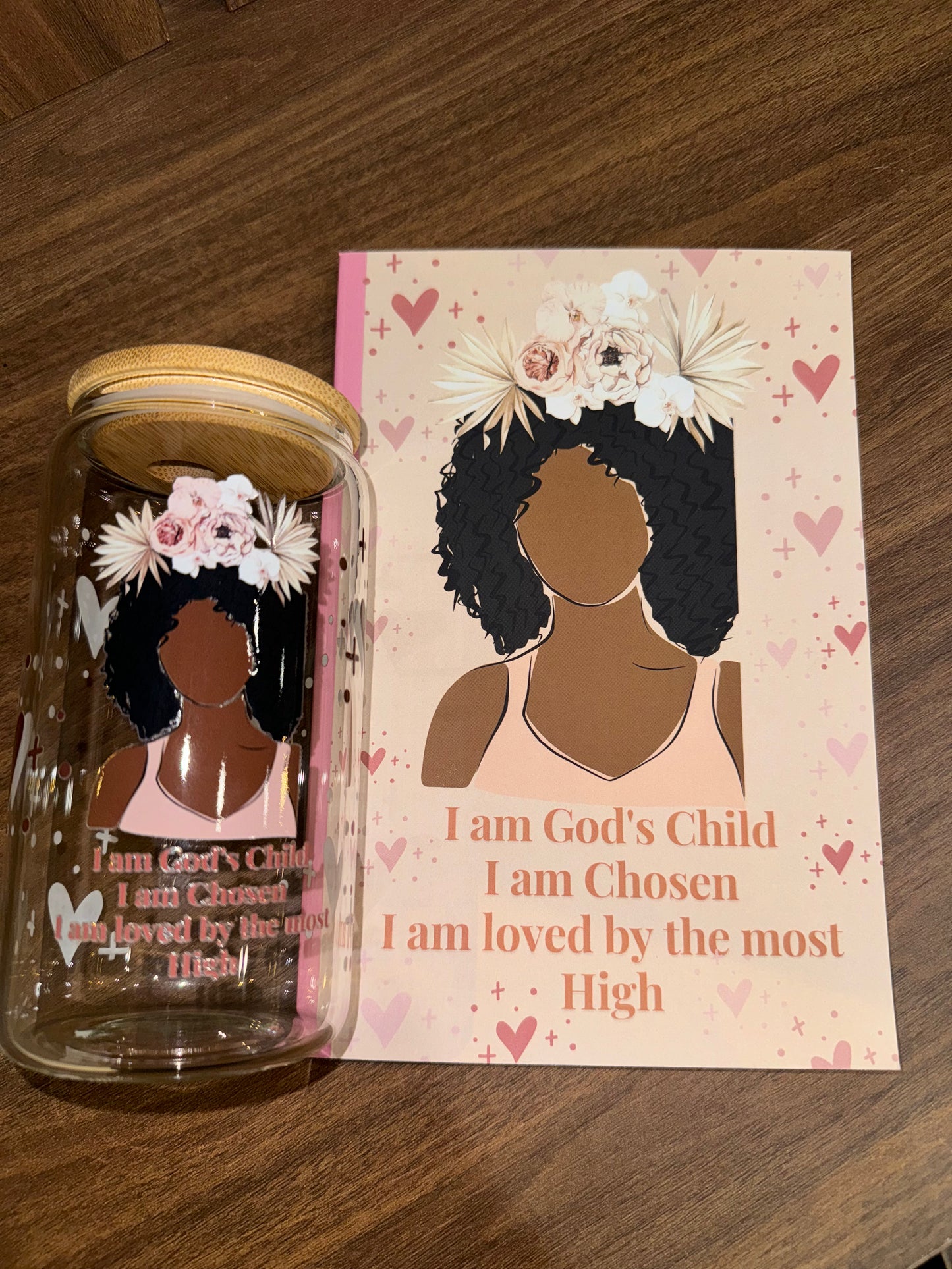 Christian gift set for black girls