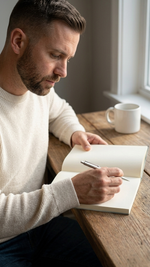 My Sermon Notes Journal for Men | Weekly Sermon Journal