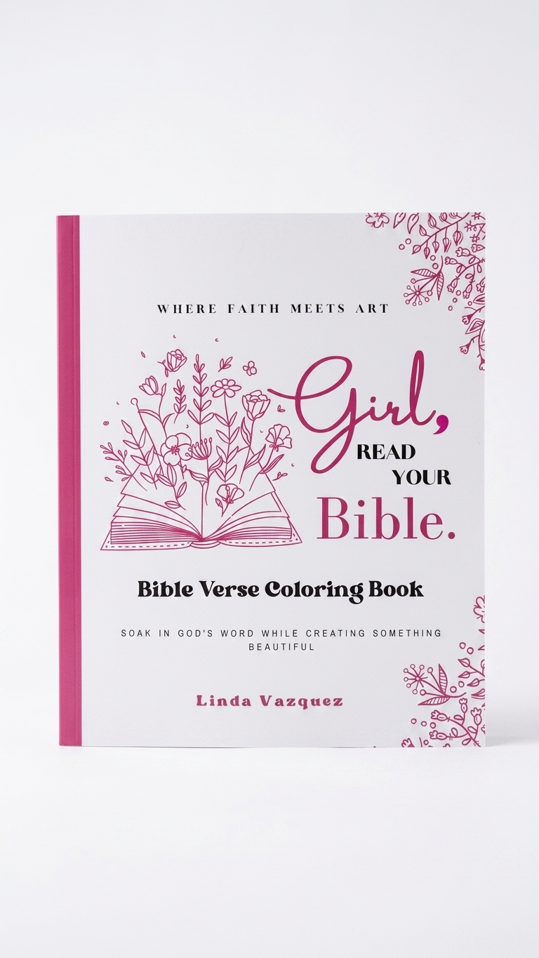 Girl, Read Your Bible | Christian Coloring Book with Verses