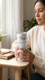 My Mental Health Matters Bible verse Christian tumbler with lid and straw β Quelinda