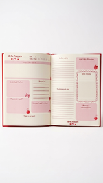 Christian Girlie Guided Prayer Journal β Pink Feminine Faith Notebook