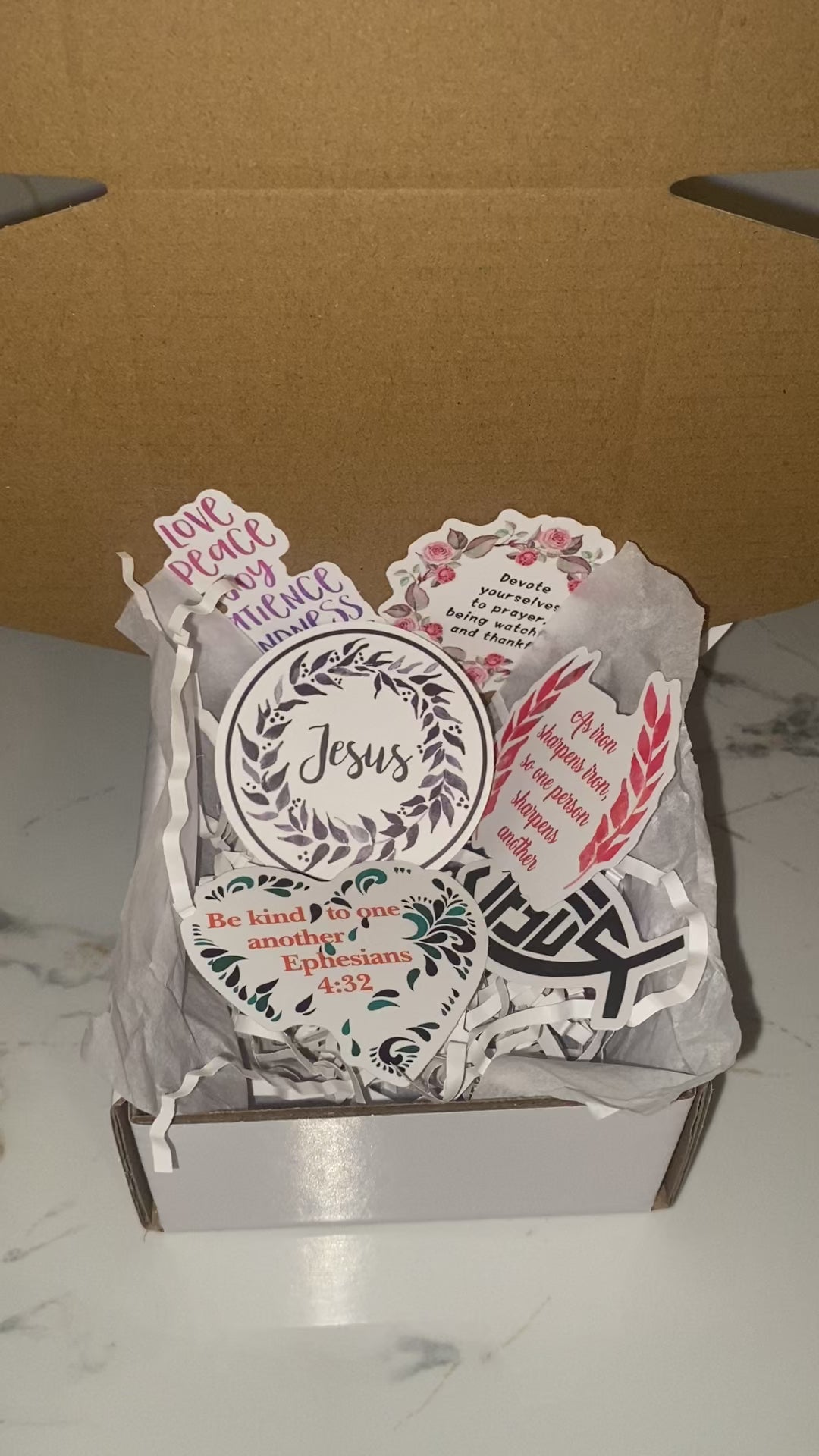 Christian Mystery Stickers