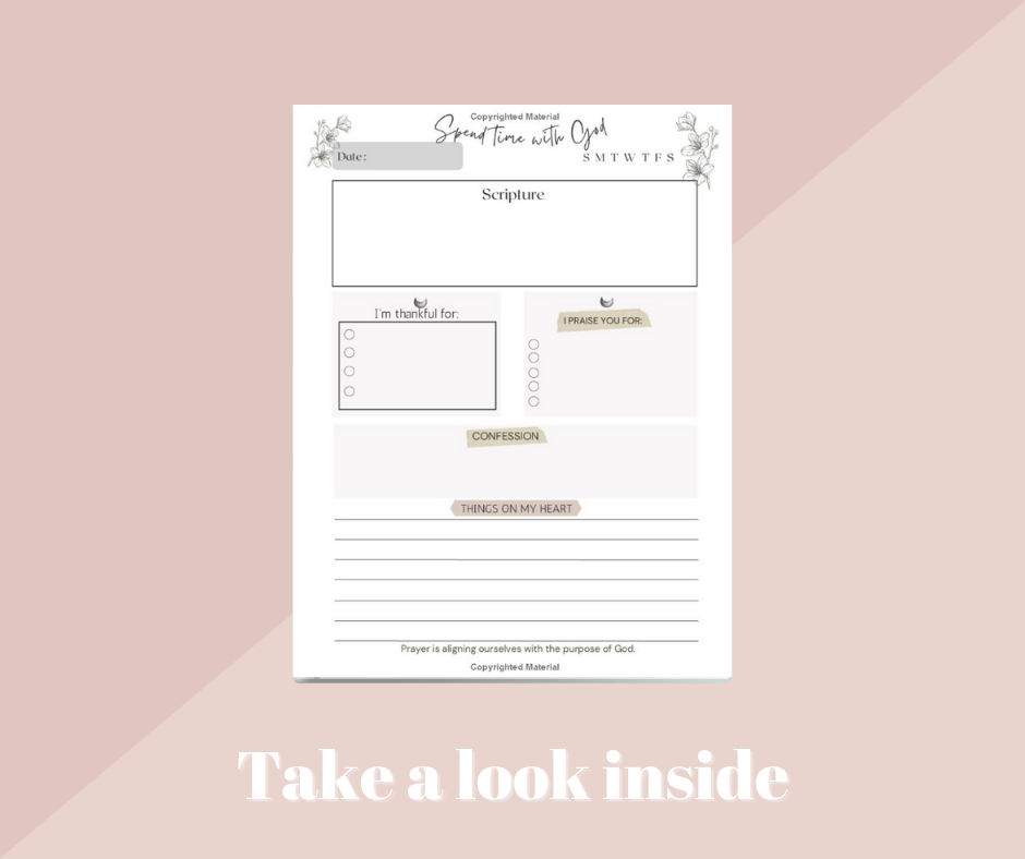 Girl Just Pray About It Prayer Journal for Women | Guided Prayer Journal