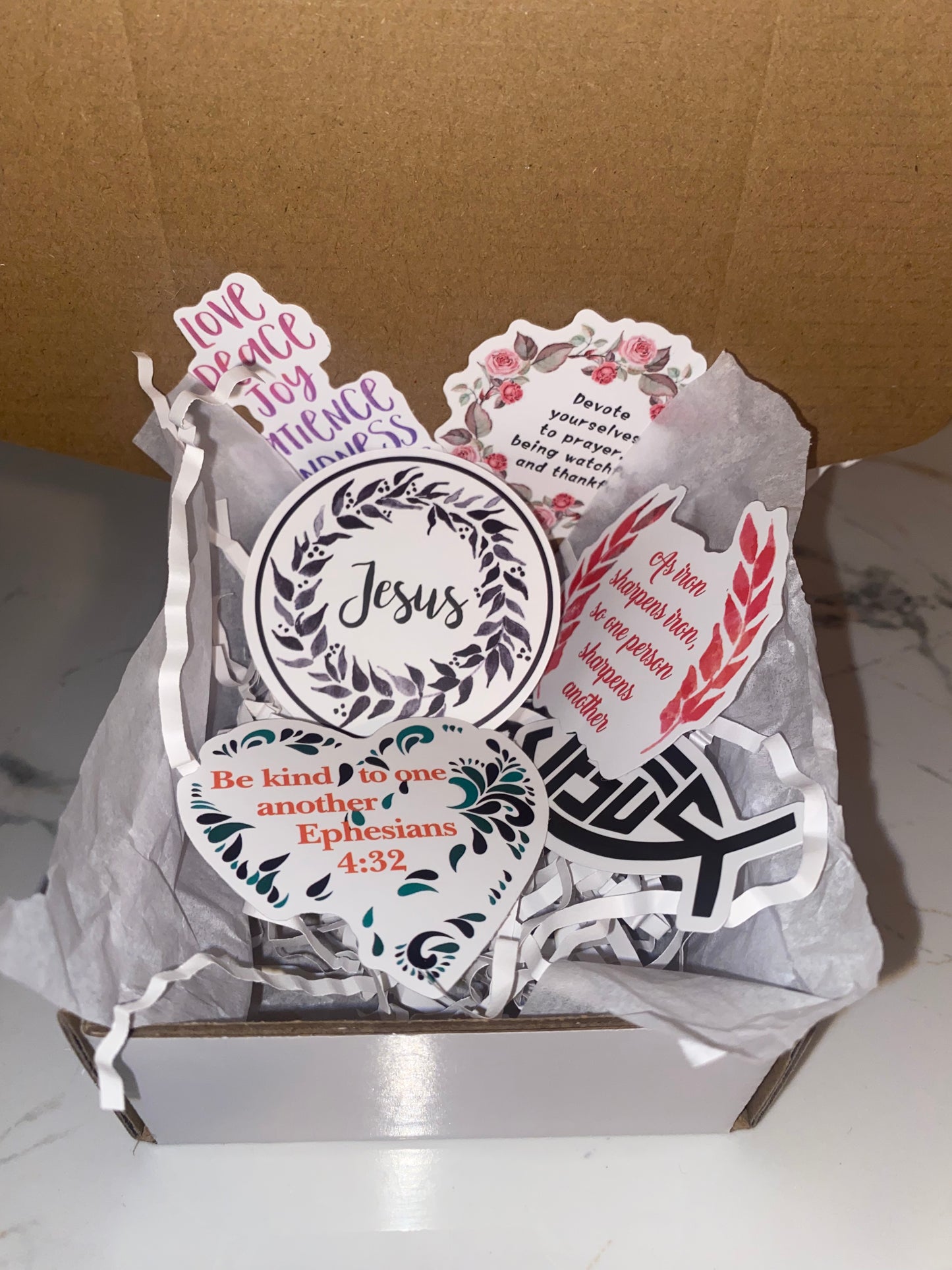 Christian Mystery Stickers