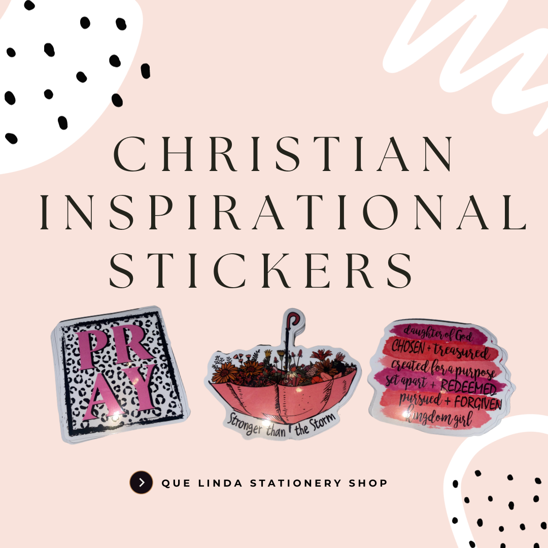 Isaiah 40:8 / Rose stickers / Faith Stickers / Christian Stickers /  Christian gift / Christian Water bottle Stickers/ Waterproof stickers