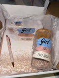 Girl Just Pray About it Prayer Faith Box |