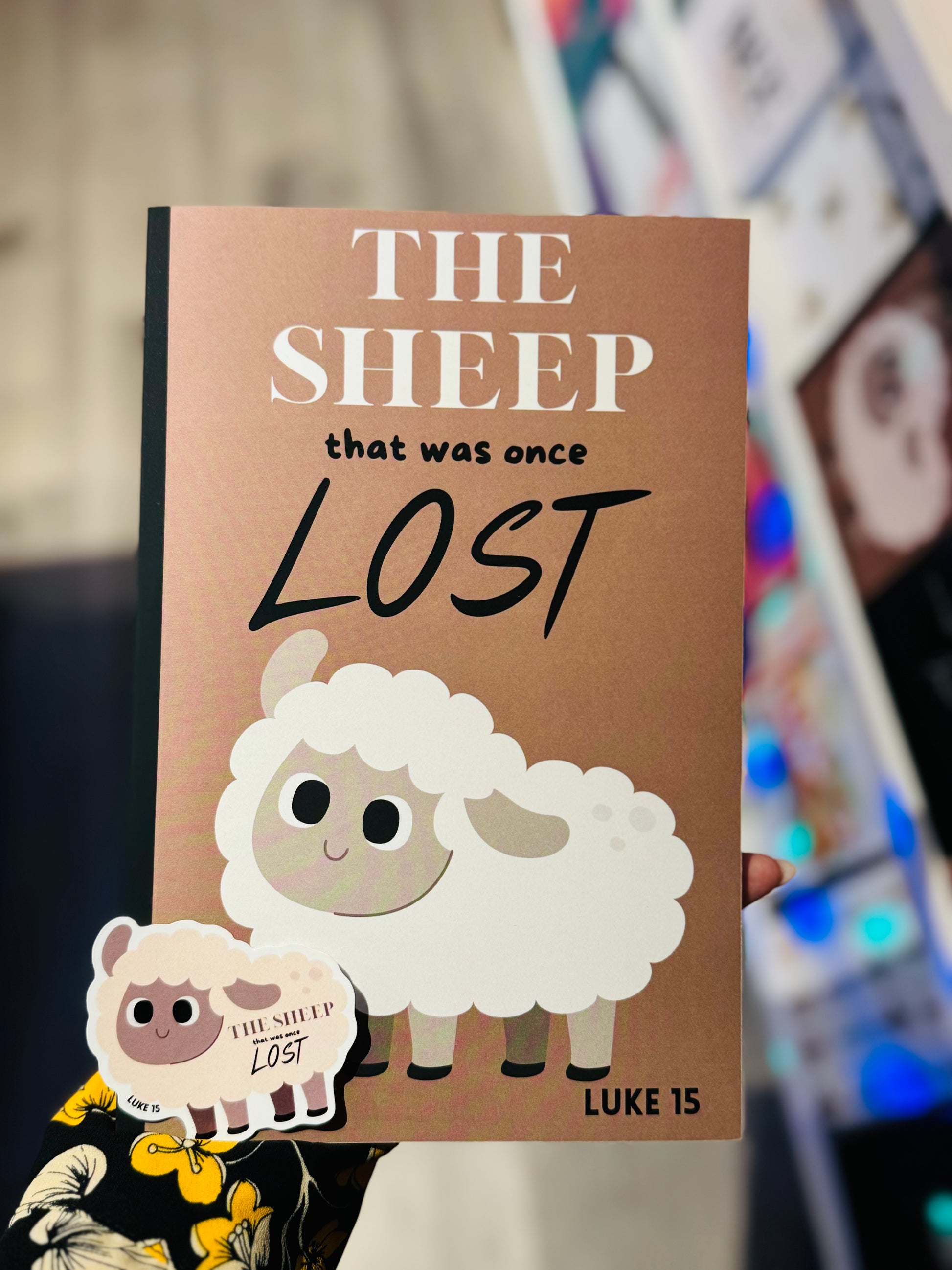 The Sheep That Was Once Lost Journal and Sticker Set