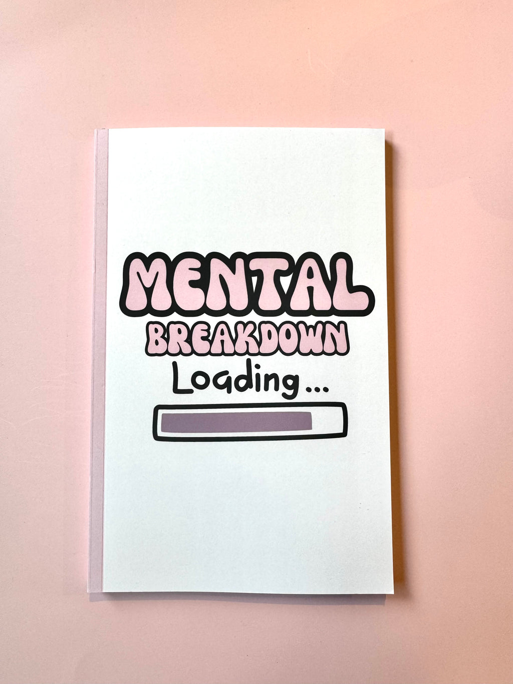Mental Breakdown Loading
– Funny Notebook, Sticker & Mug Set | Faith-Based Stationery & Gift