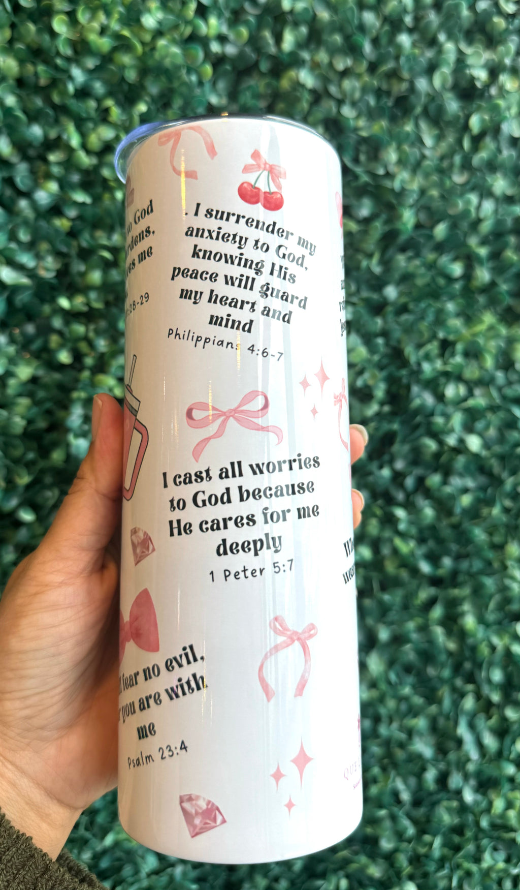 My Mental Breakdown Cup with Bible verses Tumbler