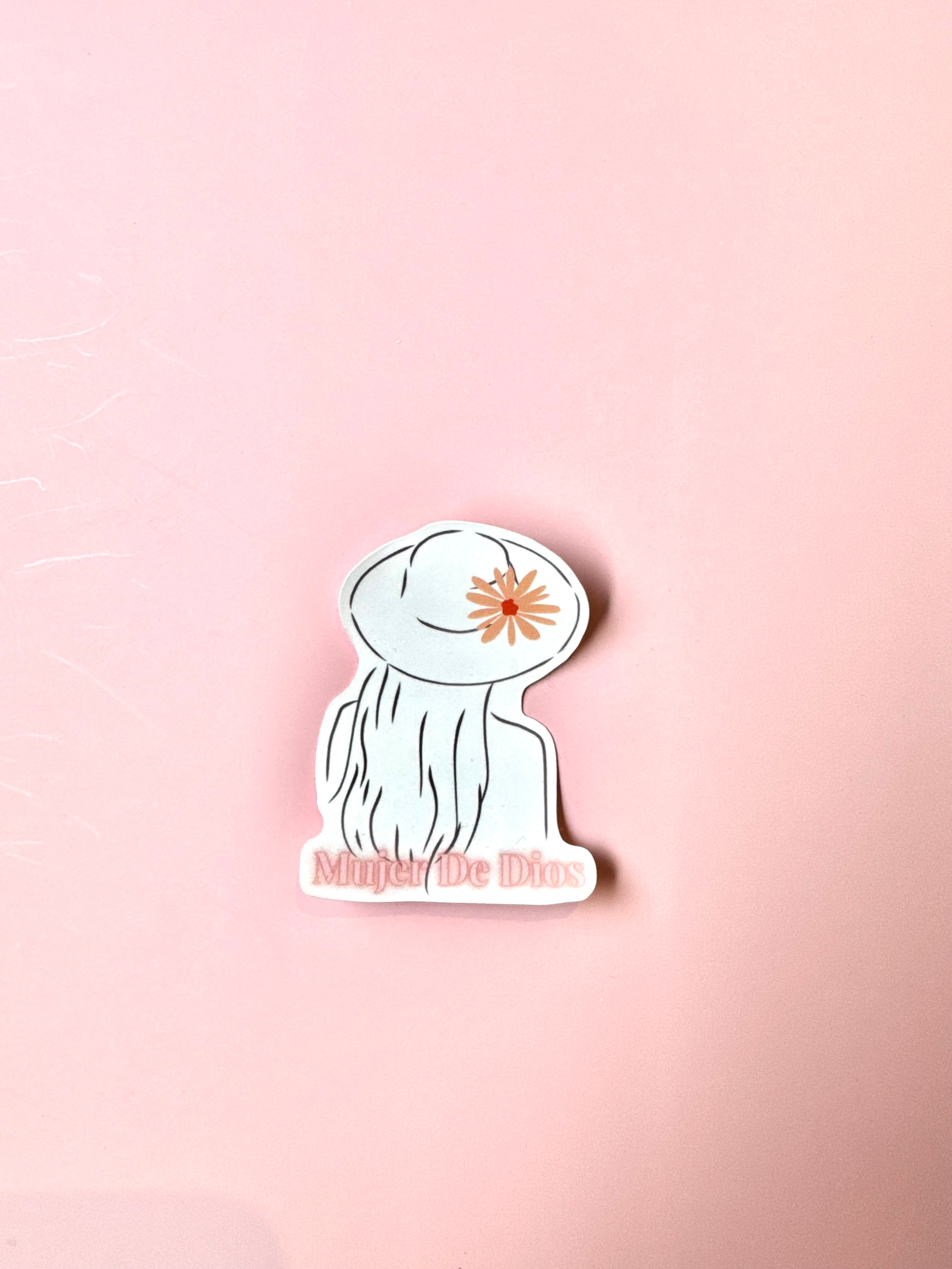 Mujer de Dios – Spanish Christian Notebook & Sticker Set | Christian Stationery