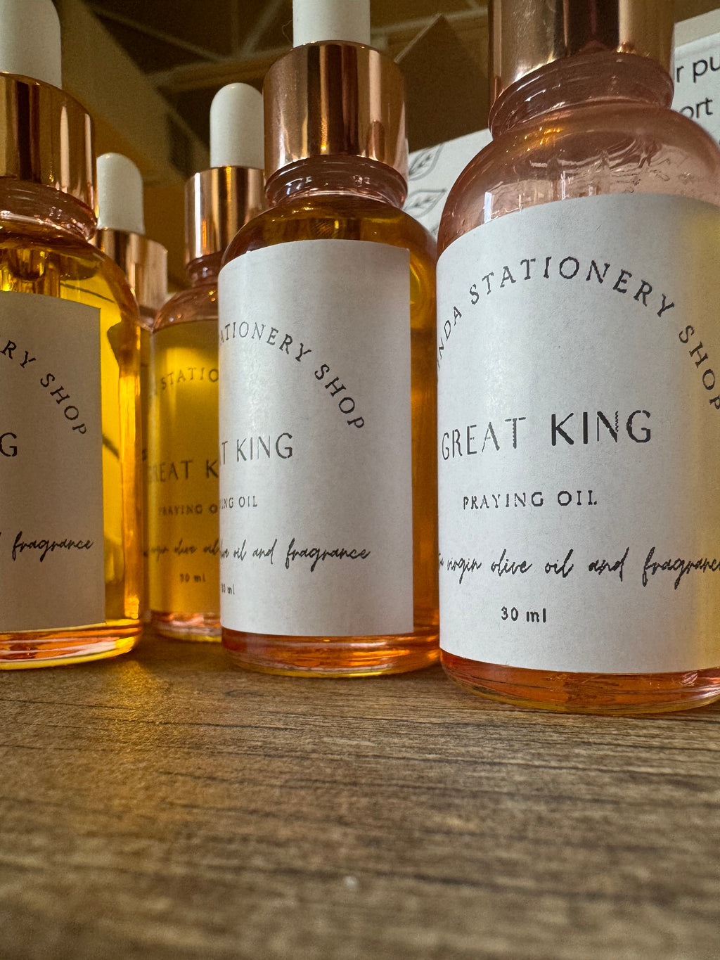 Great King Praying Oil