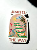 Jesus Is. The Way Christian Sticker