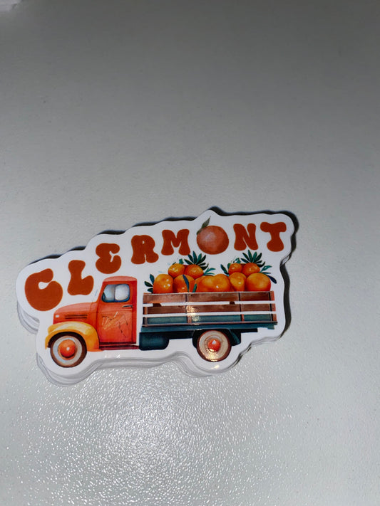 Clermont Vinyl Sticker