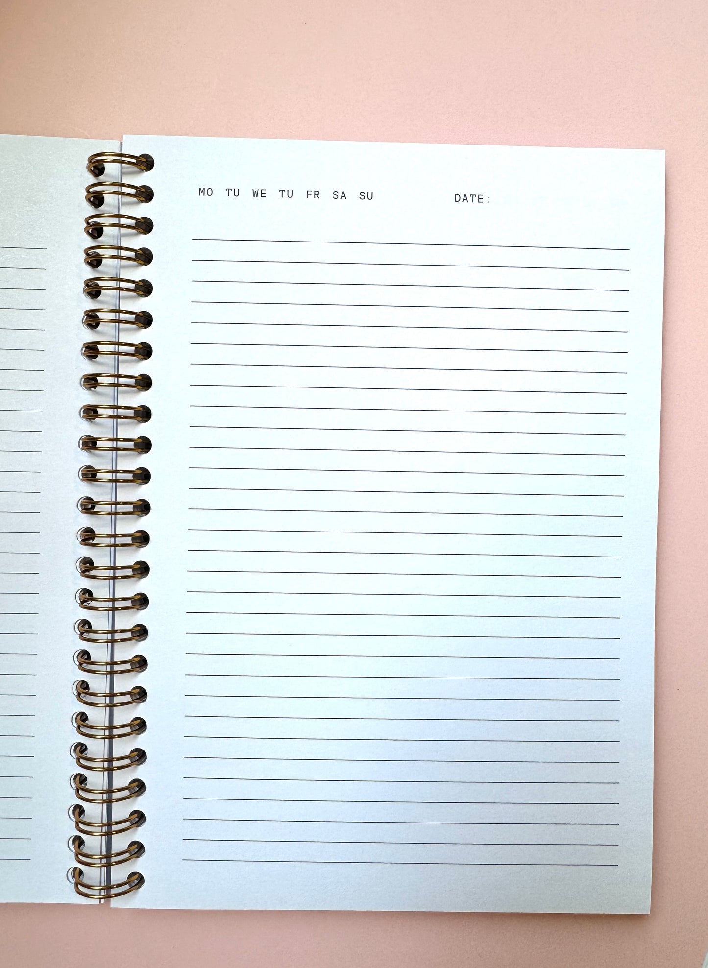 Make yourself a priority Affirmations Spiral Notebook