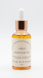 Holy Anointing Oil Frankincense and Myrrh in glass dropper bottle – Quelinda