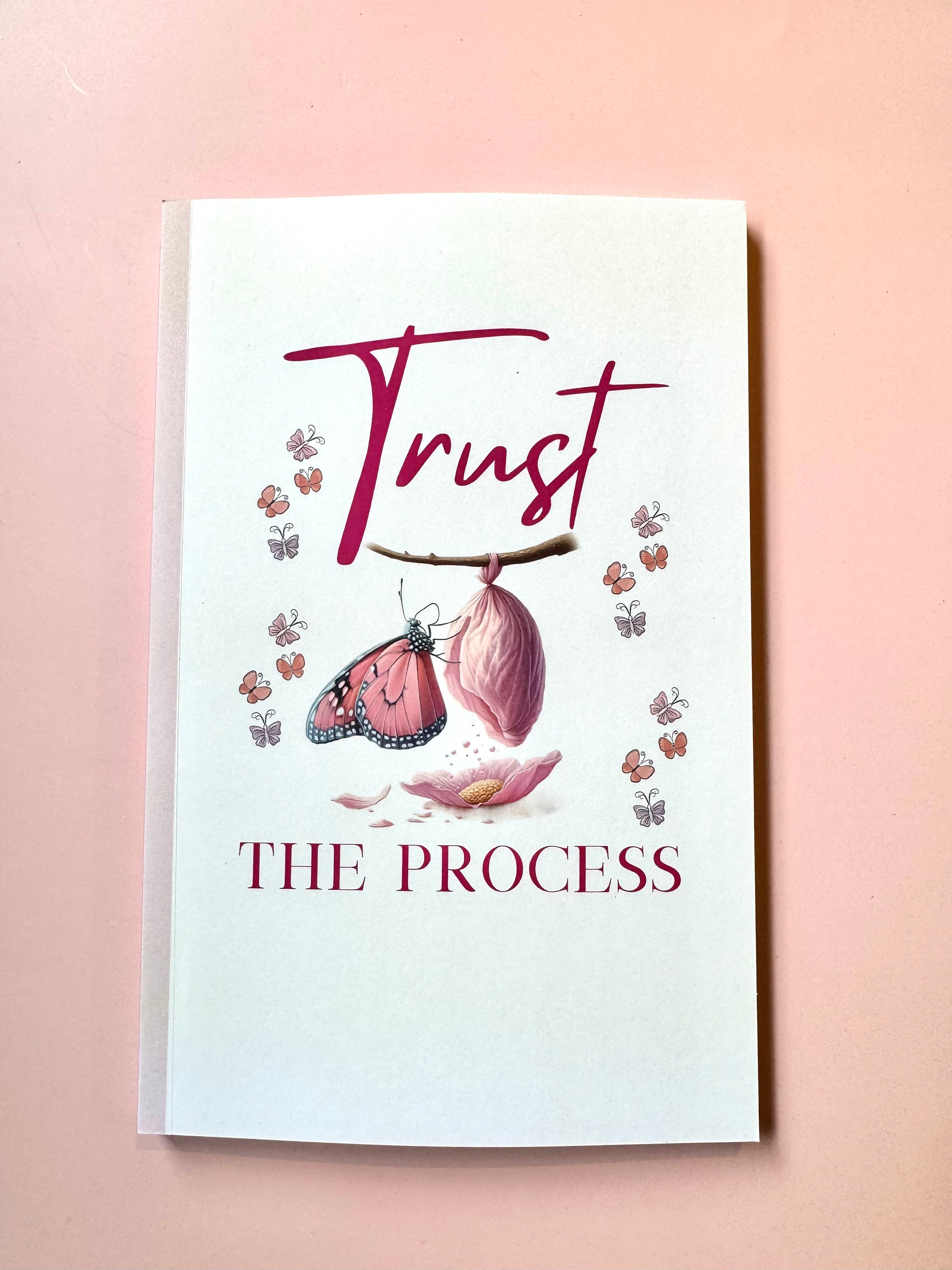 Trust the Process -Christian Notebook & Sticker Set | Faith-Based Stationery for Journaling With God