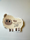 The sheep that was once lost ( Luke 15) Christian Sticker