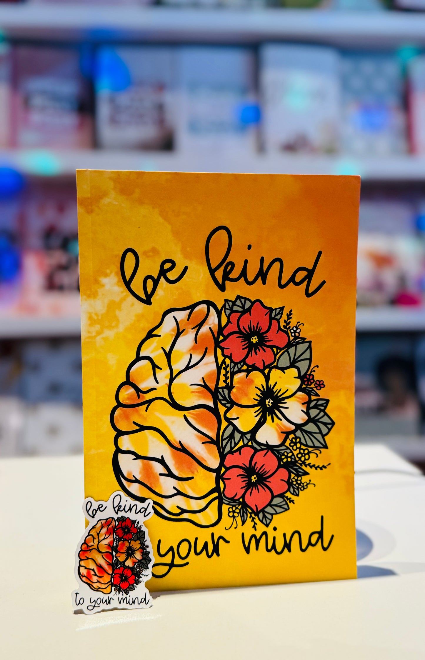 Be Kind To Your Mind Journal and Sticker Set