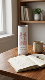 Walk by Faith Not by Sight 2 Corinthians 5:7 insulated Christian tumbler – Quelinda