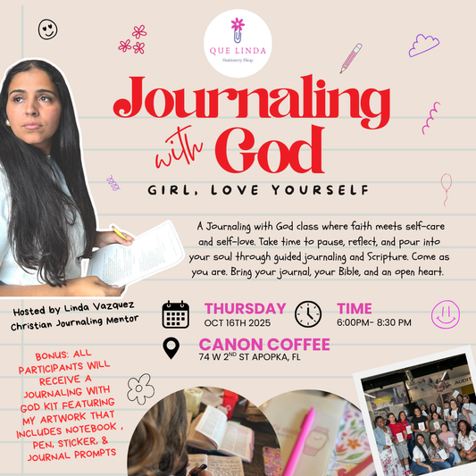 Journaling With God: Girl, Love Yourself Class In Apopka Fl  - Thursday October 16th