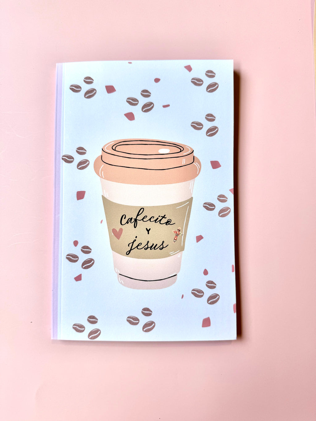 Cafecito y Jesús – Christian Notebook for Prayer, Bible Study & Daily Journaling