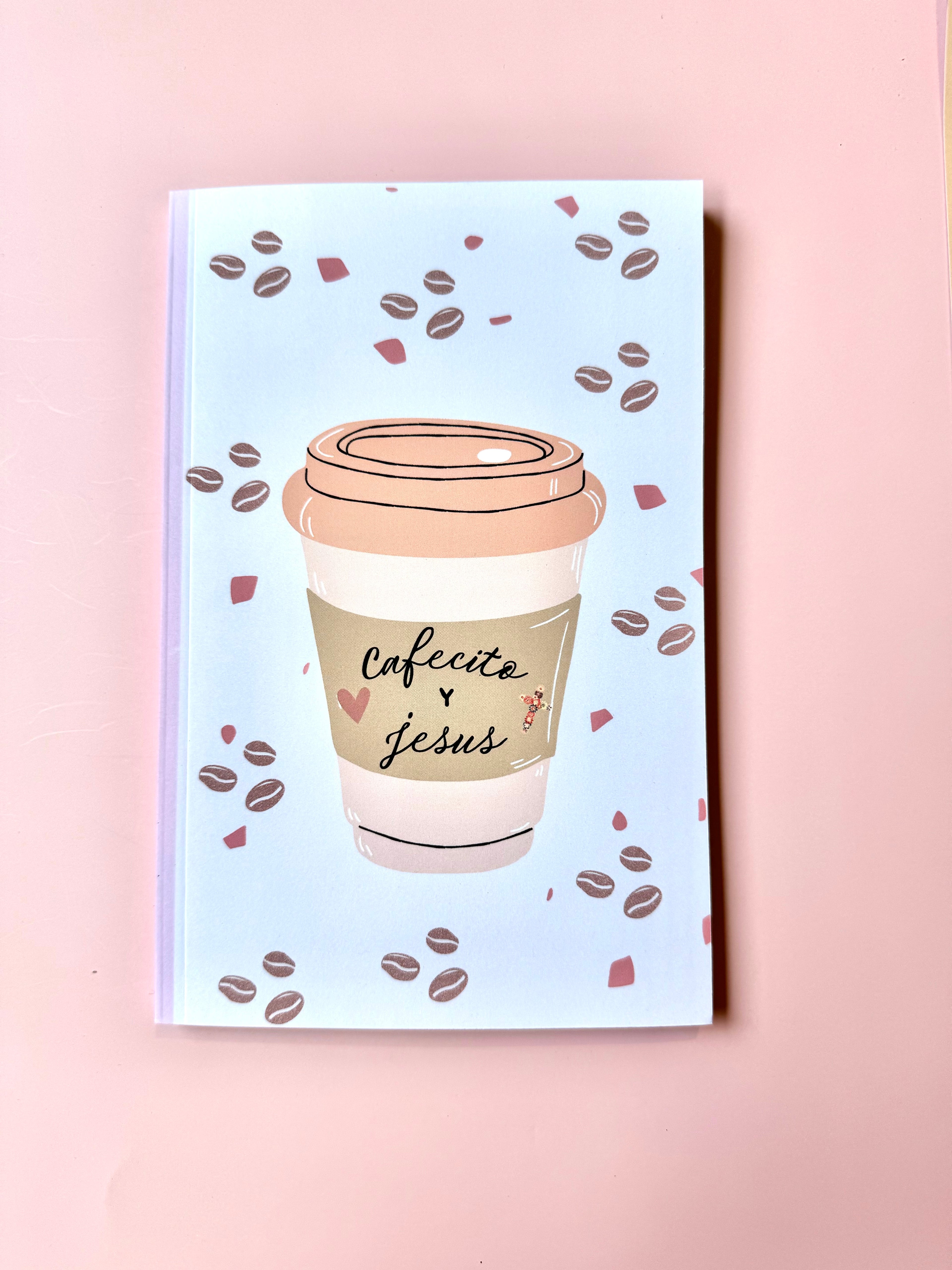 Cafecito y Jesús – Christian Notebook for Prayer, Bible Study & Daily Journaling