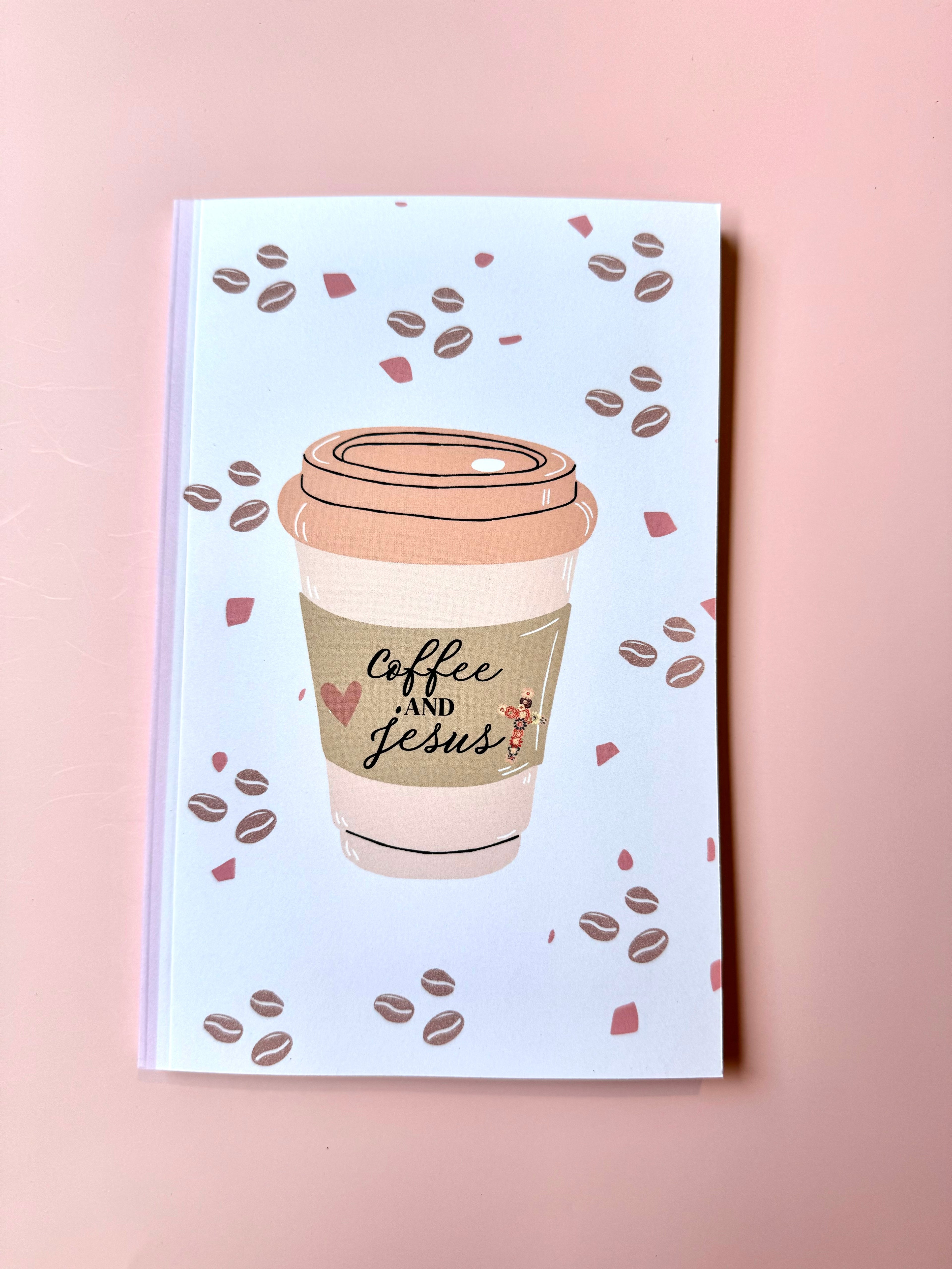 Coffee And Jesus – Christian Notebook for Prayer, Bible Study & Daily Journaling