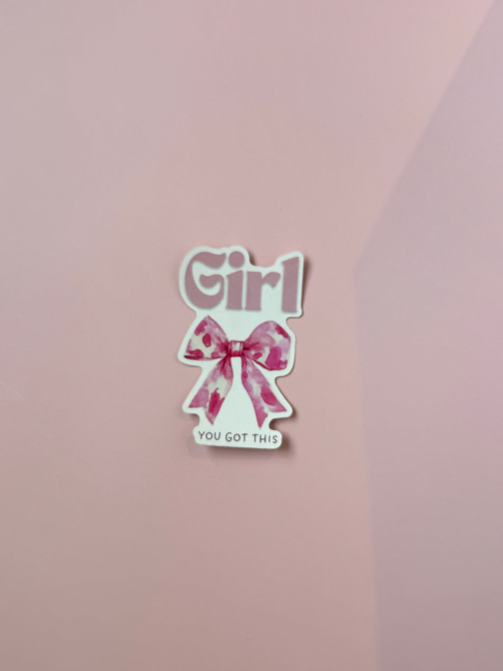 Girl, You Got This – Christian Affirmation Notebook & Sticker Set | Christian Stationery