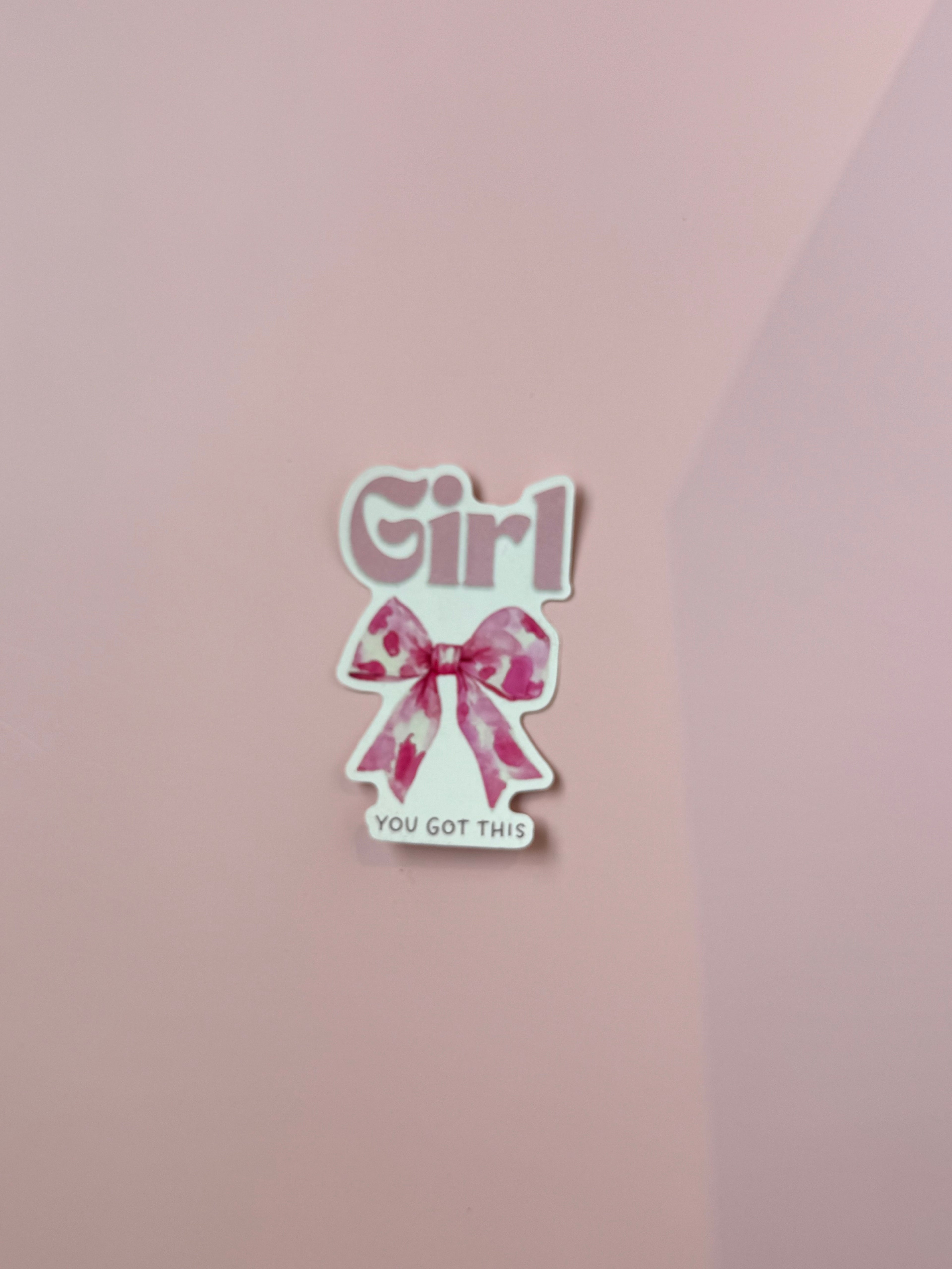 Girl, You Got This – Christian Affirmation Notebook & Sticker Set | Christian Stationery