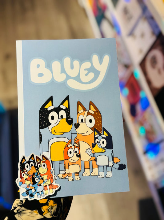 Bluey Journal and Sticker Set