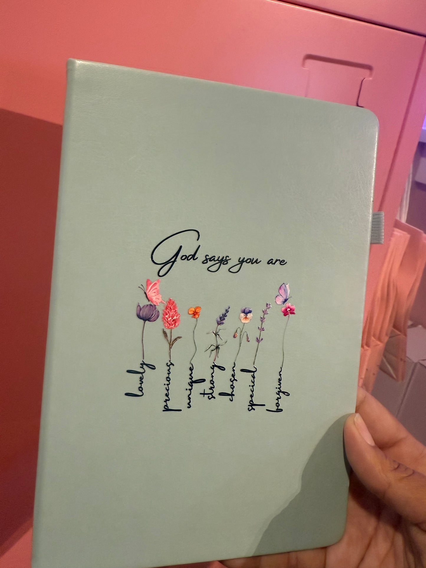 christian stationery personalized notebook