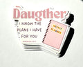 Daughter I know the plans I have for you ( Jeremiah 29:11 )  Christian Sticker