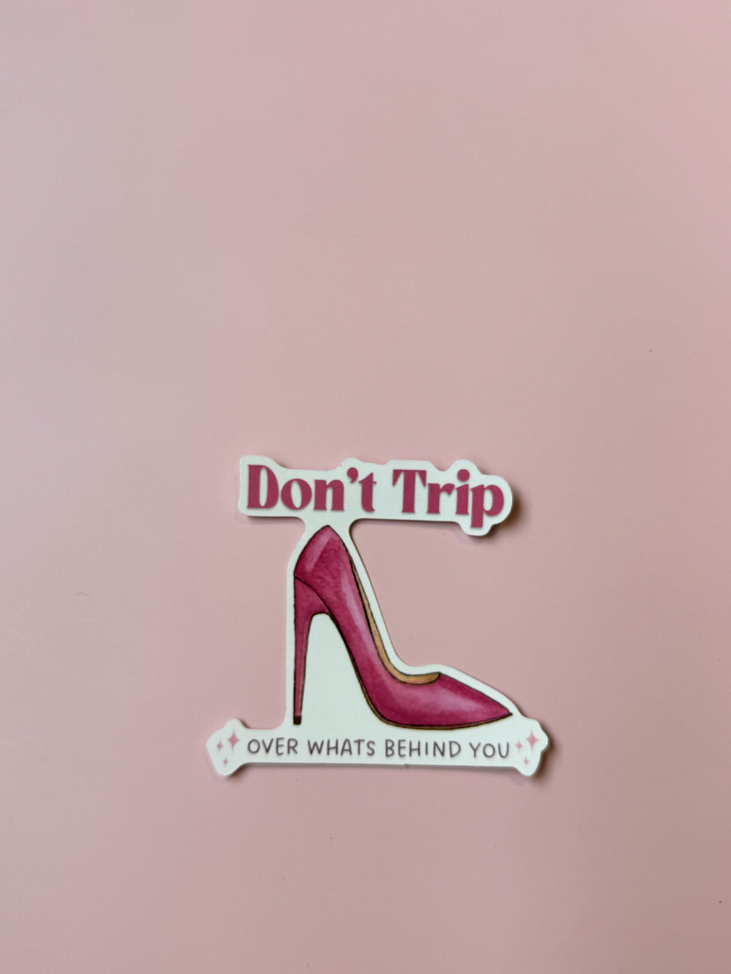 Don’t Trip Over What’s Behind You – Christian Affirmation Notebook