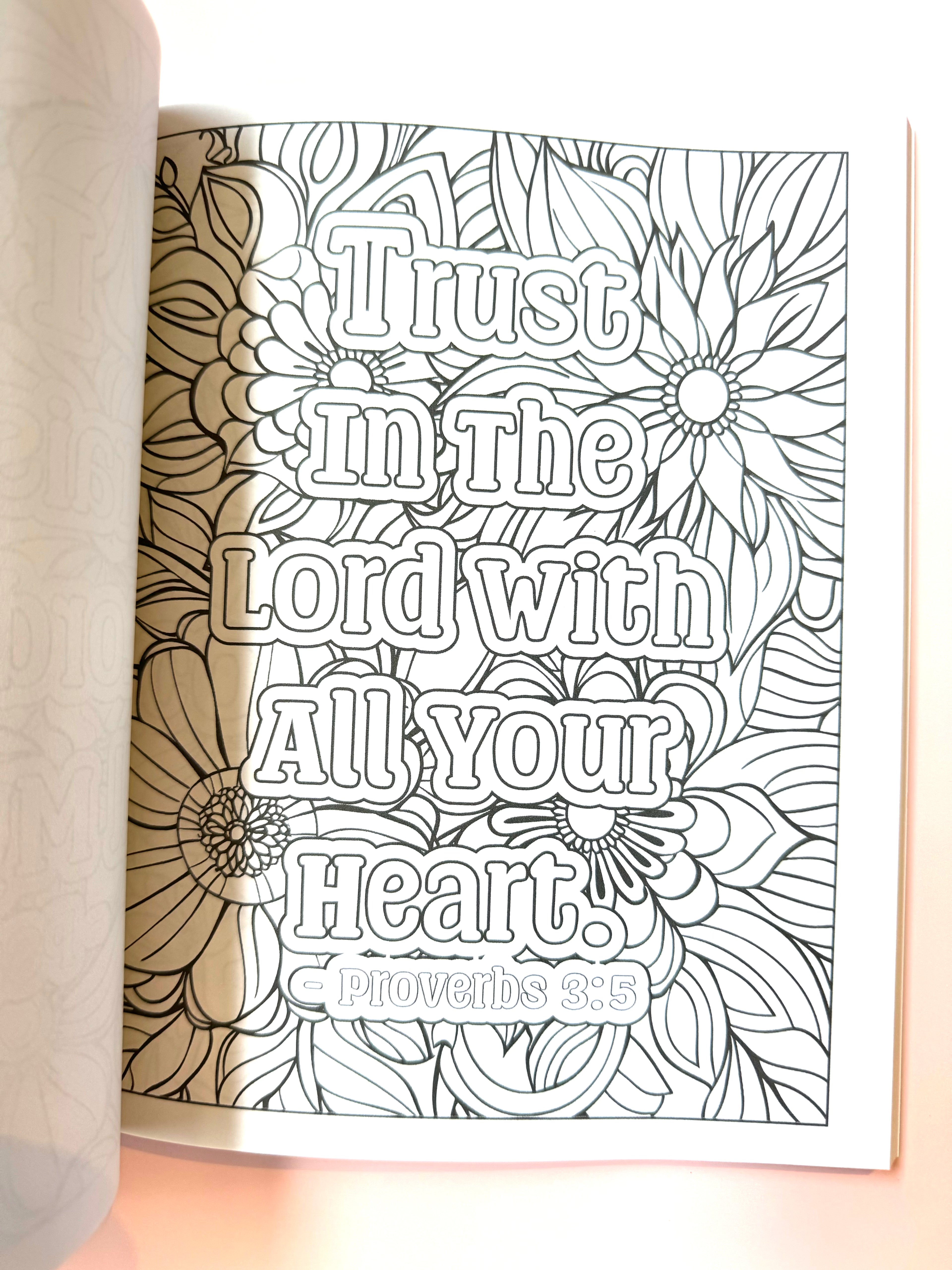 Girl, Read Your Bible – Christian Coloring Book with Bible Verses