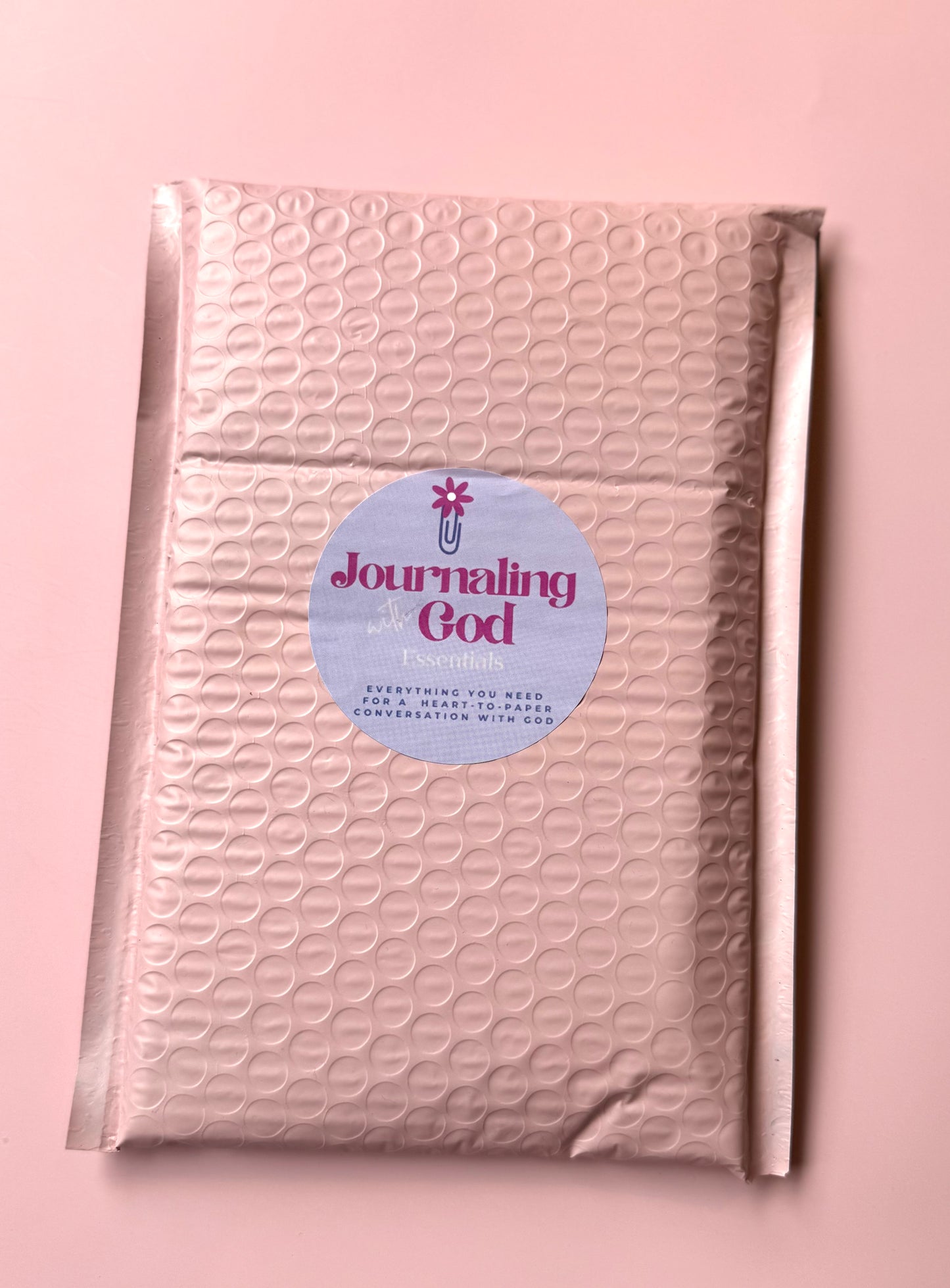 Girl, Love Yourself Journaling with God Essentials Kit – Christian Notebook, Bible Verse Pen & Faith Prompts