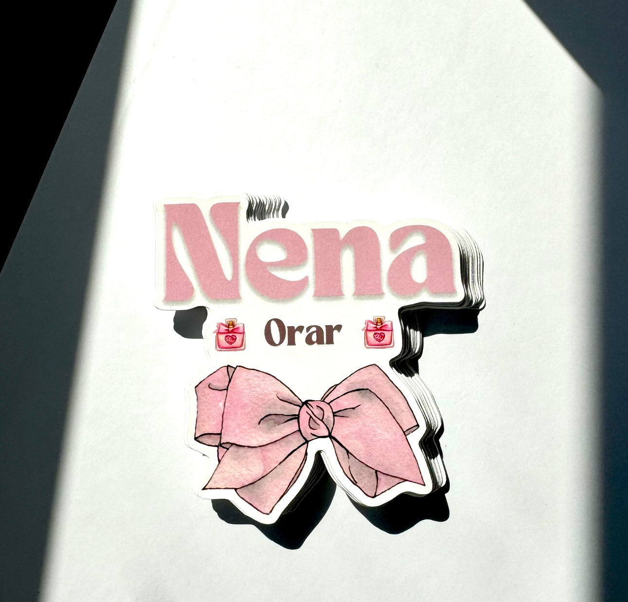 Nena orar pink bows 